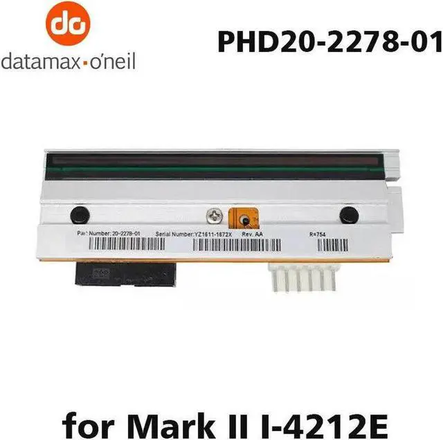 Alt view image 4 of 4 - New OEM Thermal Printhead for Datamax I-4212e Mark II 203 dpi P/N: PHD20-2278-01