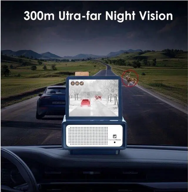 Alt view image 6 of 6 - Thermal Master NV300 AI Thermal Imaging Driving Recorder Vehicle Camera For Car