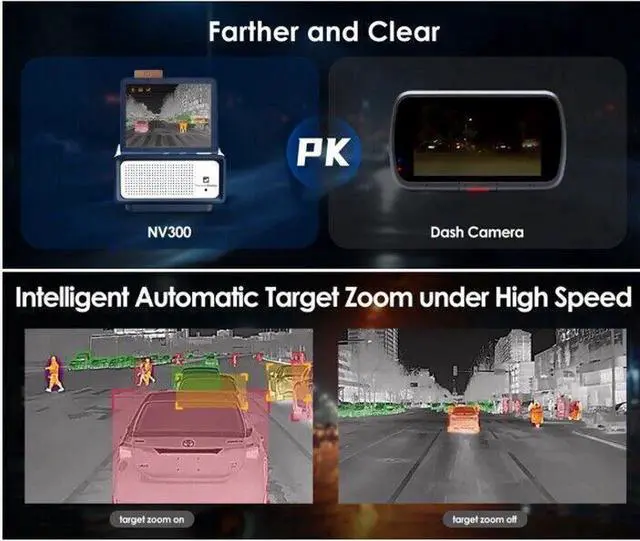 Alt view image 2 of 6 - Thermal Master NV300 AI Thermal Imaging Driving Recorder Vehicle Camera For Car