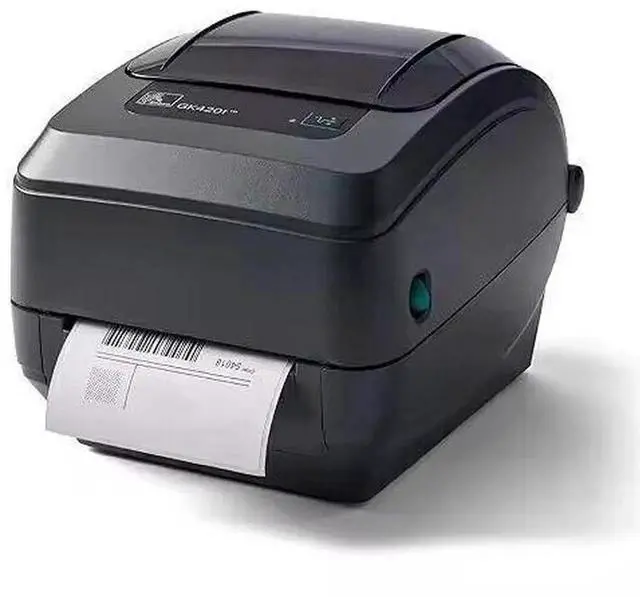 Alt view image 2 of 7 - Ze,br,a Gk420t Label Thermal Transfer & Direct Thermal Printer GK42-102510-000