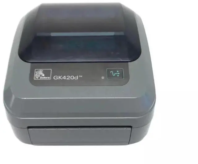 Alt view image 6 of 7 - Ze,br,a GK420D Direct Thermal Barco,de Label Printer GK42-202510-001 203dpi USB