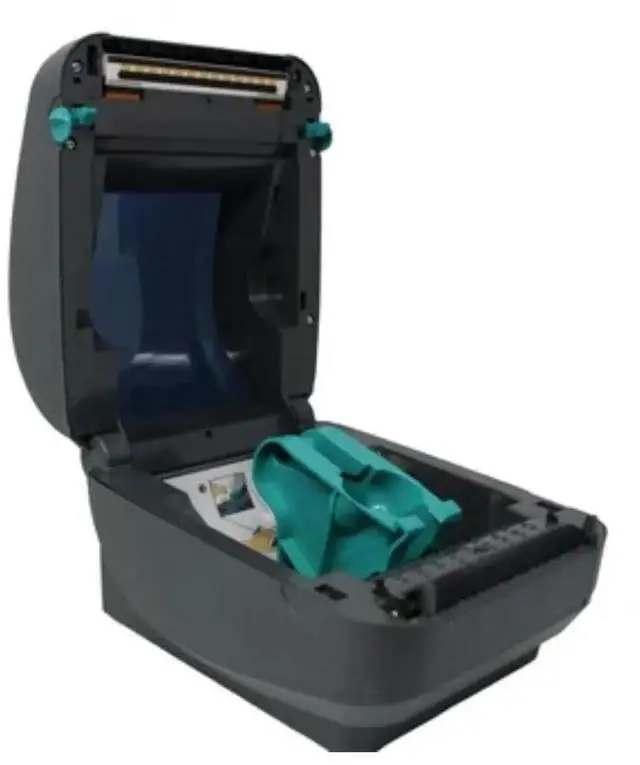 Alt view image 6 of 7 - Ze,br,a GX420d Direct Thermal Printer USB Serial and Parallel Port GX42-202510-000 203dpi