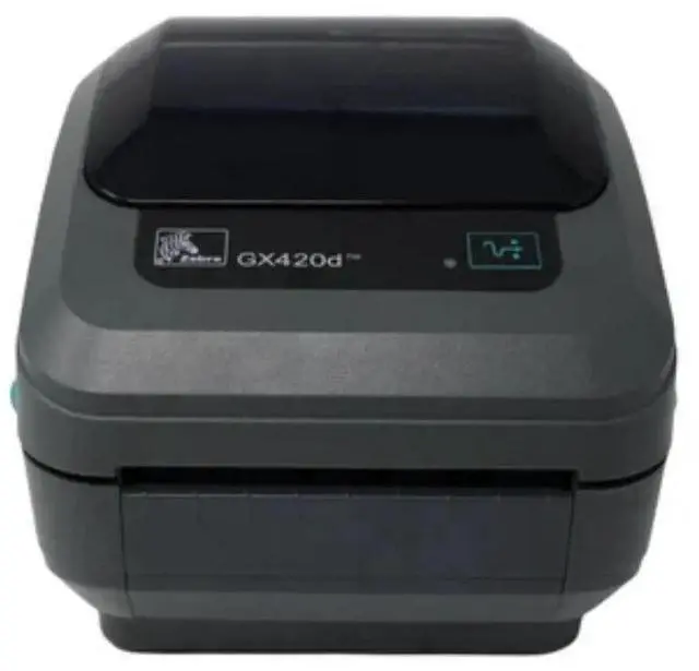 Alt view image 7 of 7 - Ze,br,a GX420d Direct Thermal Printer USB Serial and Parallel Port GX42-202510-000 203dpi