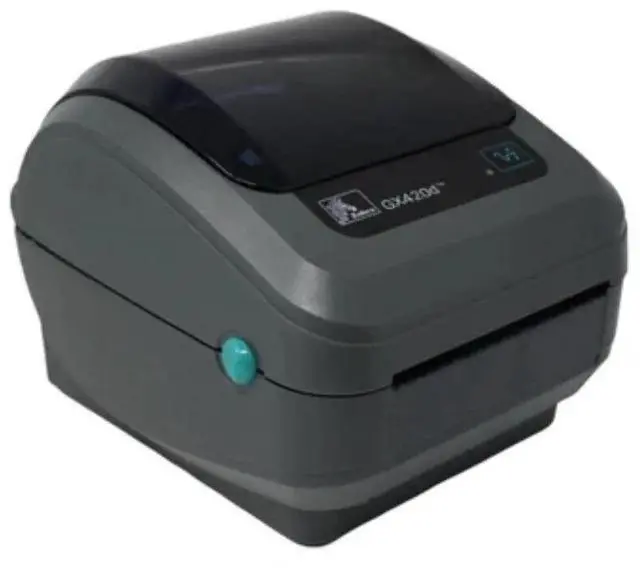 Alt view image 5 of 7 - Ze,br,a GX420d Direct Thermal Printer USB Serial and Parallel Port GX42-202510-000 203dpi