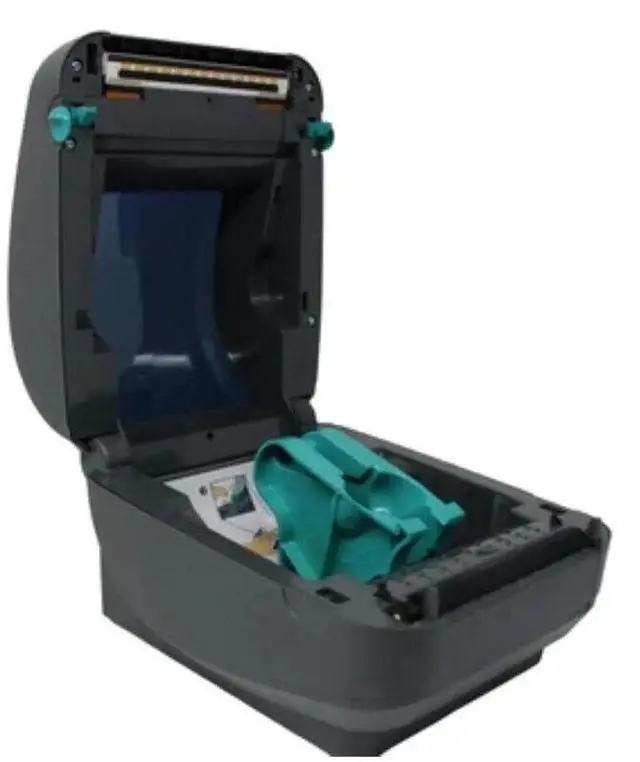 Alt view image 4 of 7 - Ze,br,a GX420d GX42-202410-000 Direct Thermal Desktop Printer 203dpi Label Printer Ethernet