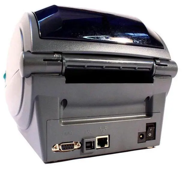 Alt view image 3 of 6 - Ze,b,ra GX430T Ethernet Thermal Transfer Label Printer 300 DPI PN:GX43-102410-000