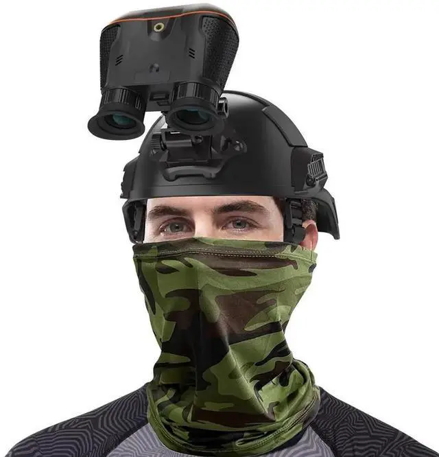 Alt view image 6 of 7 - VRNV100 3D VR Night Vision Telescope 8K 96MP HD 8X Digital Zooming Binocular