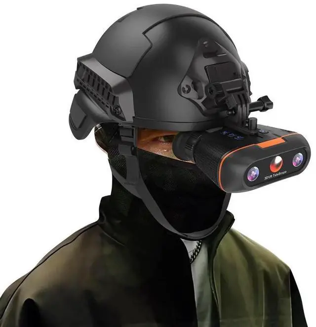 Alt view image 7 of 7 - VRNV100 3D VR Night Vision Telescope 8K 96MP HD 8X Digital Zooming Binocular