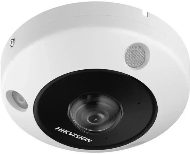Alt view image 2 of 4 - Hi,kvi,sion DS-2CD63C5G1-IVS 12 MP DeepinView Fisheye Network Camera Two-Way Audio