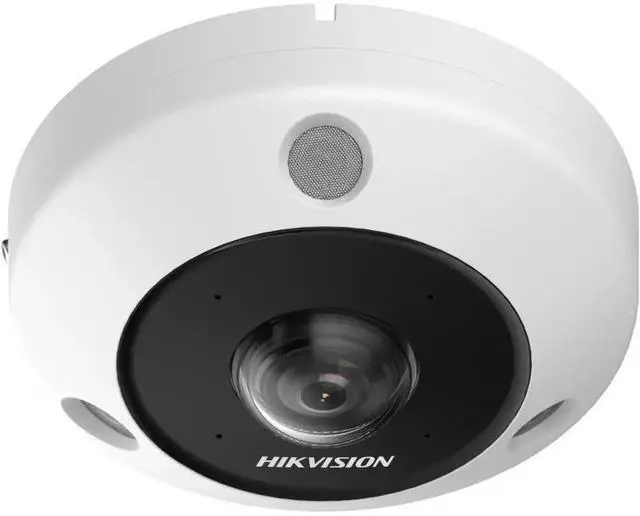 Alt view image 3 of 4 - Hi,kvi,sion DS-2CD63C5G1-IVS 12 MP DeepinView Fisheye Network Camera Two-Way Audio