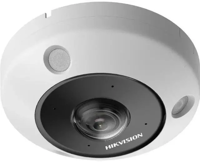 Main image of Hi,kvi,sion DS-2CD63C5G1-IVS 12 MP DeepinView Fisheye Network Camera Two-Way Audio