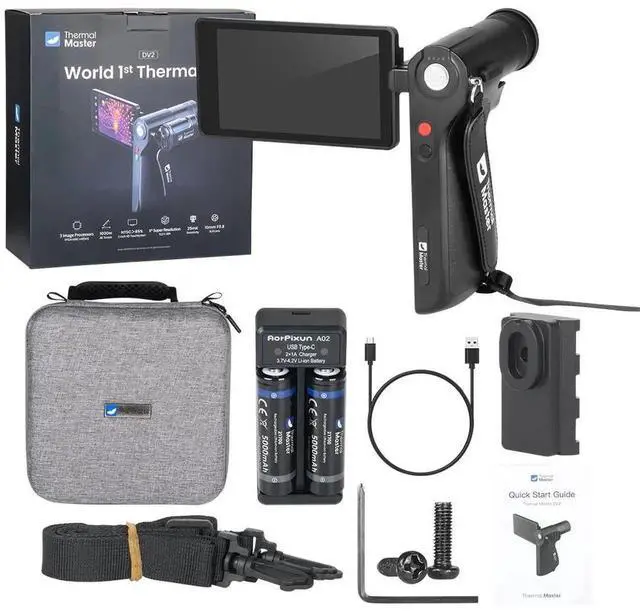 Alt view image 7 of 7 - Thermal Master DV2 Thermal Imager Wifi Thermal DV 512x384 Super IR Resolution