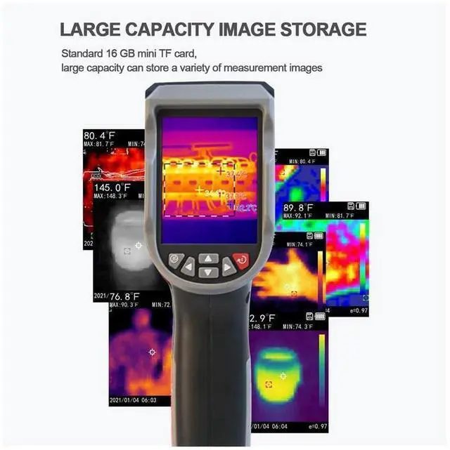 Alt view image 3 of 7 - NOYAFA NF-521S Thermal Imaging Camera Digital Night Vision Infrared Thermometer