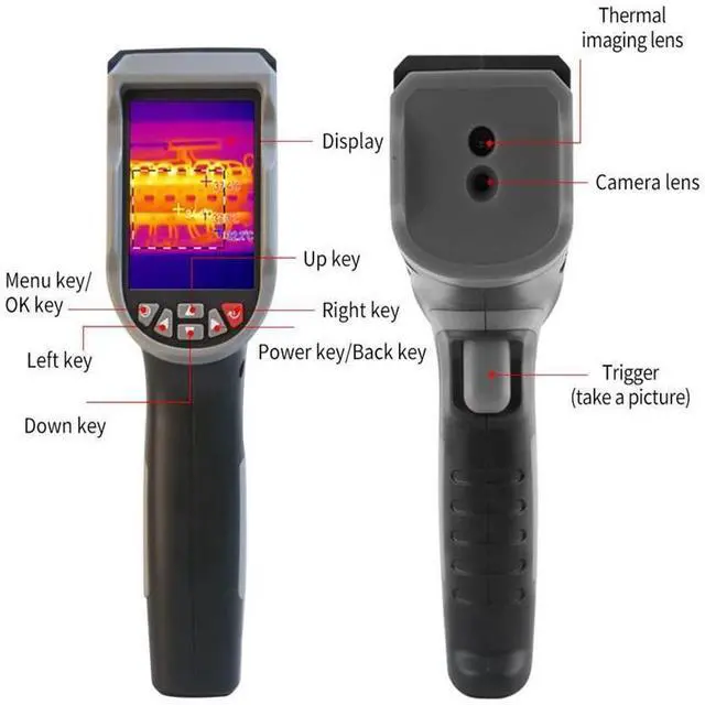 Alt view image 7 of 7 - NOYAFA NF-521S Thermal Imaging Camera Digital Night Vision Infrared Thermometer
