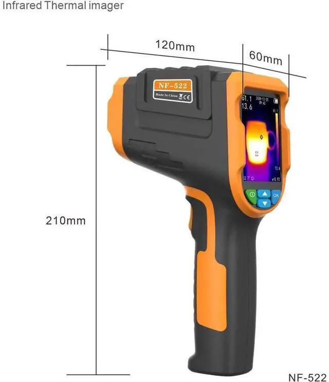 Alt view image 7 of 7 - NOYAFA NF-522 Industrial Thermal Imager Infrared Handheld Thermal Imager Camera