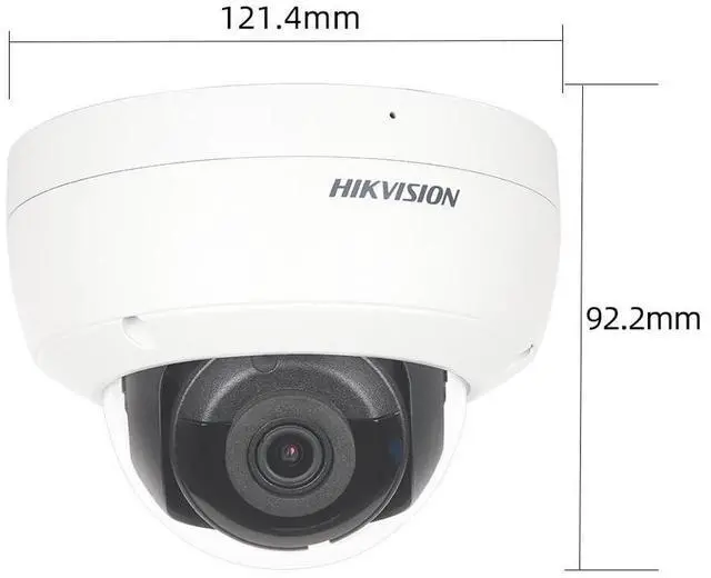 Alt view image 6 of 7 - Hi,kvi,sion OEM 4K 8MP AcuSense Dome Mic PoE IR CCTV IP Camera DS-2CD2183G2-IU MIC 2.8mm