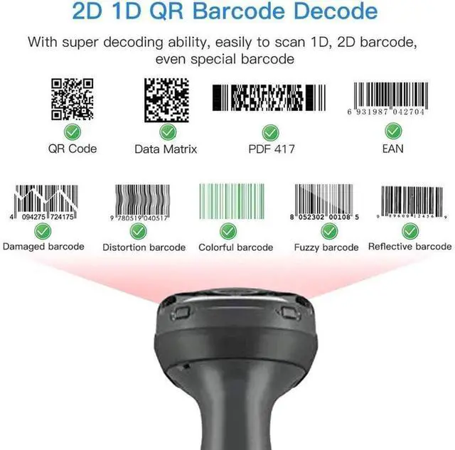 Alt view image 3 of 7 - Ze,br,a DS4608 Handheld Barco,de Scann,er Imager with USB Cable DS4608-SR00007ZZAP