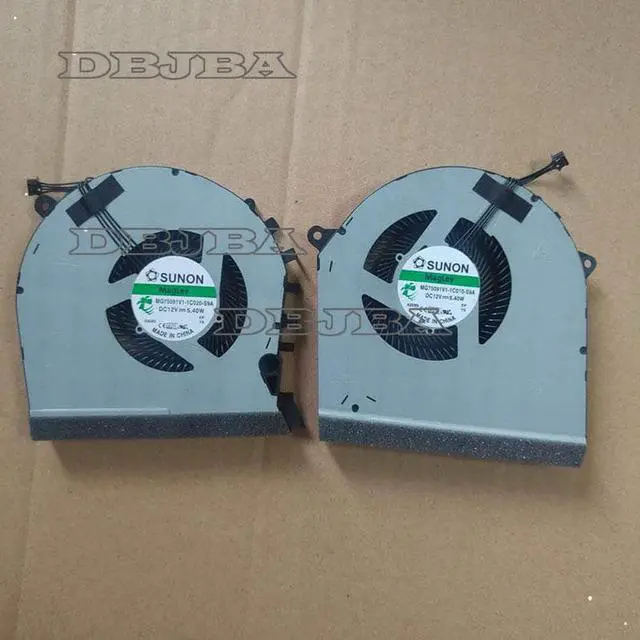 Main image of DBTLAP CPU GPU cooling fan For HP OMEN 17-CB TPN-C144 FAN R+L