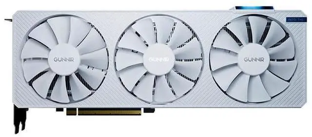 Alt view image 3 of 4 - GUNNIR Intel Arc A770 Photon 8G OC W Gaming Graphics Card (PCIe 4.0, 8GB 2400MHz GDDR6, 1*HDMI 2.0, 3*DisplayPort 2.0) White