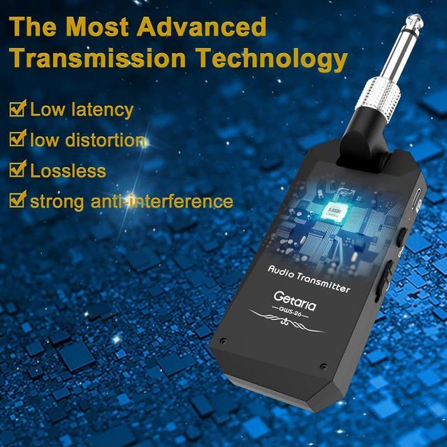5.8GHz Wireless Guitar System With 24-bit/48kHz Lebanon