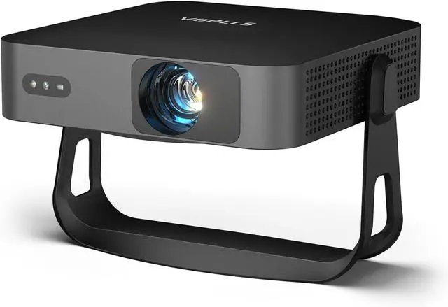 Main image of Mini Projector with WiFi and Bluetooth, 550ANSI Native 1080P Portable Outdoor Movie Projector, VOPLLS Home Projector 4K Support for HDMI/USB/AV/Phone/Laptop