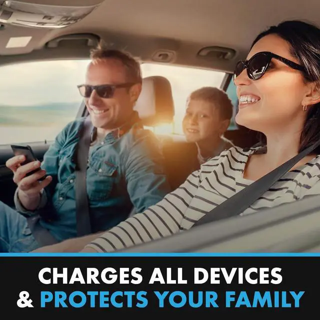 Alt view image 7 of 7 - Seatbelt Cutter & Glass Breaker - 6 in 1 Car Safety Tool Phone Charger Hammer for Window Emergency Flashlight Portable Power Bank Rescue A6 Escape Device (Ver 2.0) (3 Pack)