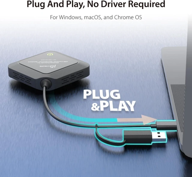 Alt view image 6 of 7 - j5create Wireless Extender for USB Webcam/Microphones/Speakers, Works with Windows and Mac, Not for TV and USB Mouse/Keyboard (JVW120)