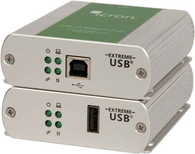 Main image of Icron ICR-2301 USB 2.0 Ranger 2301 Single Port CAT 5e-6-7 100 m Extender