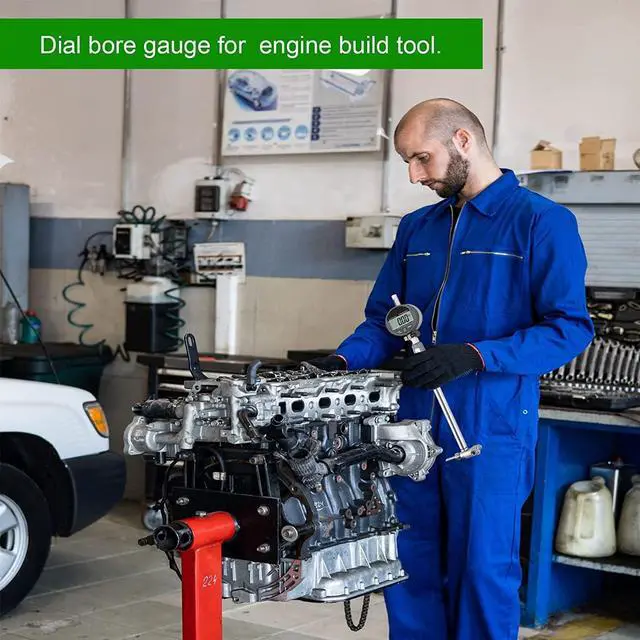 Alt view image 2 of 7 - Dial Indicator Bore Gauges (2"-6"/0.0005"), Engine Cylinder Measurement with Carbide anvils