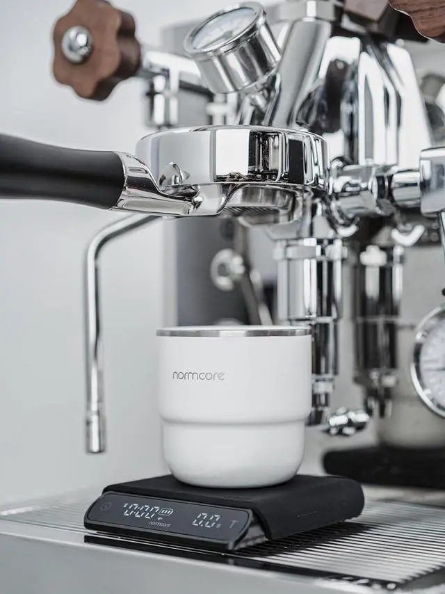 Alt view image 4 of 7 - Pocket Coffee Scale V3, Pour Over Drip Espresso Scale, Barista Scale with Timer, Anodized Aluminum Body with Back-Lit LCD Display, Black