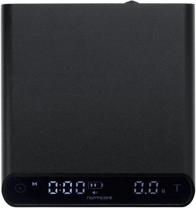 Alt view image 7 of 7 - Pocket Coffee Scale V3, Pour Over Drip Espresso Scale, Barista Scale with Timer, Anodized Aluminum Body with Back-Lit LCD Display, Black