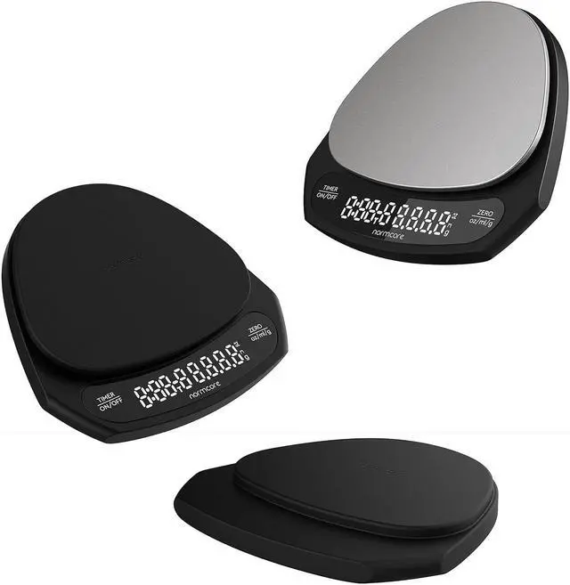 Main image of Coffee Scale, Espresso Scale, Pour Over Coffee Scales with Backlit LCD Display and Protective Case - Digital Kitchen Scale - 2000g/0.1g High Accuracy Precision Multifunction Scale