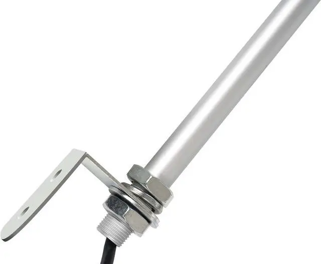 Alt view image 7 of 7 - 2 Stack Super Bright LED Andon Tower Lights with Buzzer, Off-ON or Flash,16 ft Extension Cord, 6 ft Industrial Adapter, Plug Play Ready