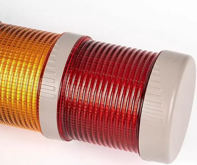 Alt view image 5 of 5 - 3 Stack Super Bright LED Andon Tower Lights, ON-Off-Flash,16 ft Extension Cord, 6 ft Industrial Adapter, Plug Play Ready