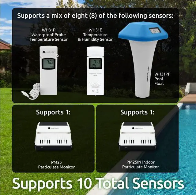 Alt view image 6 of 7 - Weather WS-2902 WiFi Smart Weather Station