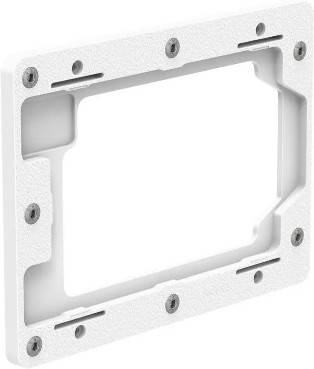 Alt view image 7 of 7 - White On-Wall Tablet Mount Compatible with iPad Mini (6th Gen)