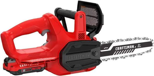 Alt view image 7 of 7 - V20 Mini Chainsaw, 10 inch, Battery and Charger Included (CMCCS610D1)