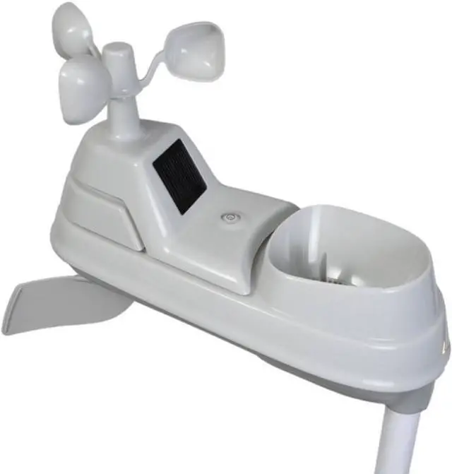 Alt view image 5 of 6 - 01535M Iris (5-in-1) Weather Station with HD Display, White Black