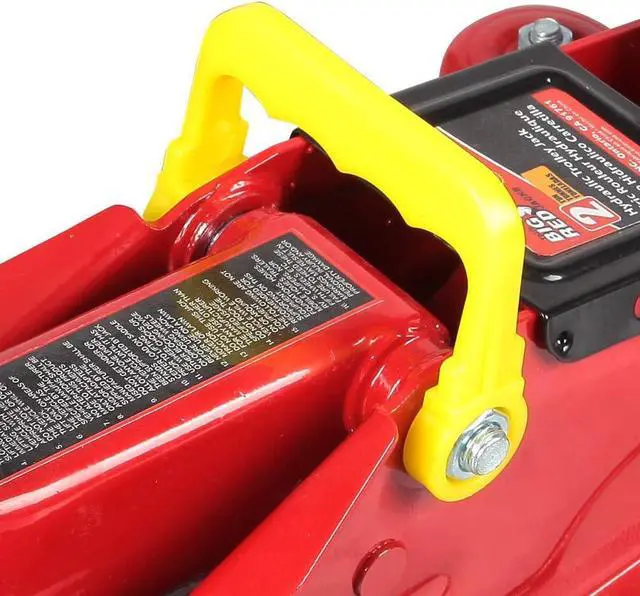 Alt view image 3 of 6 - T82012 Torin Hydraulic Trolley Service/Floor Jack with Blow Mold Carrying Storage Case, 2 Ton (4,000 lb) Capacity, Red