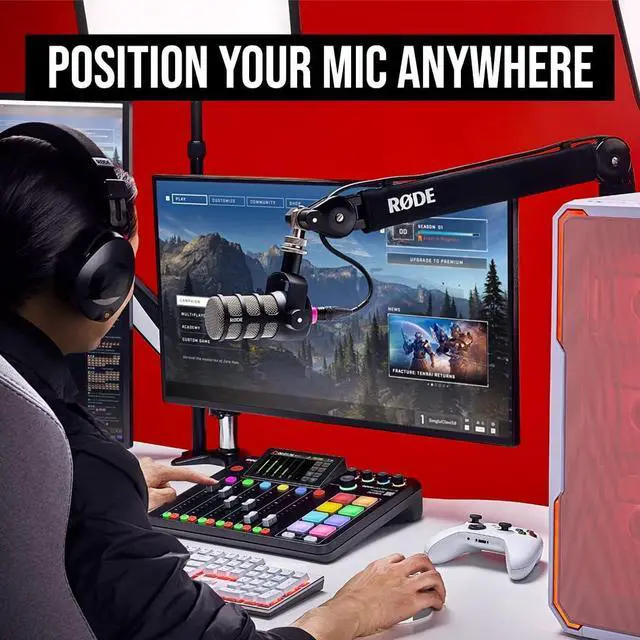 Alt view image 7 of 7 - PSA1+ Professional Studio Arm with Spring Damping and Cable Management, Black