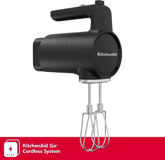 Alt view image 2 of 7 - KitchenAid Go Cordless Hand Mixer - battery included, KHMR762