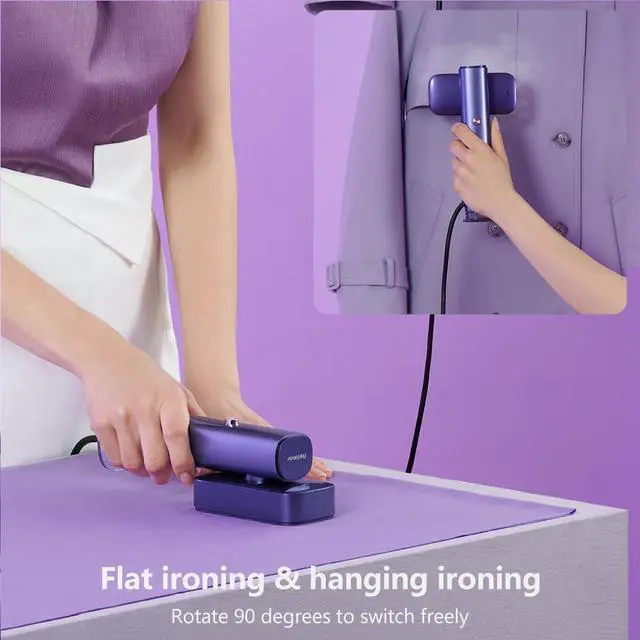 Alt view image 5 of 6 - G5 Steam 2-in-1 Professional Handheld Steamer for Clothes and Iron for Clothes, Just 1lbs Lightly, 10 Minutes of Continuous Steam, 1200W Light Steam Iron for travel and home