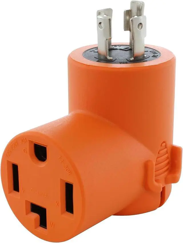 Main image of [ADL14301430] L14-30P 4-Prong 30A Generator Locking Plug to 4-Prong 30A 14-30R Dryer Outlet