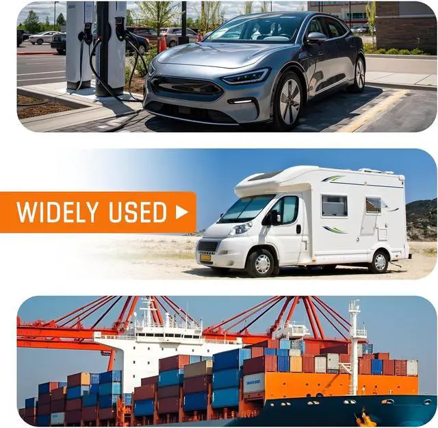 Alt view image 6 of 7 - 30Amp Temporary Power Panel RV Power Outlet Box with Circuit Breaker for 125V/250V,Outdoor Pre-Wired Panel Weatherproof Circuit Breaker Box for RV/EV Electric Generators,etc.