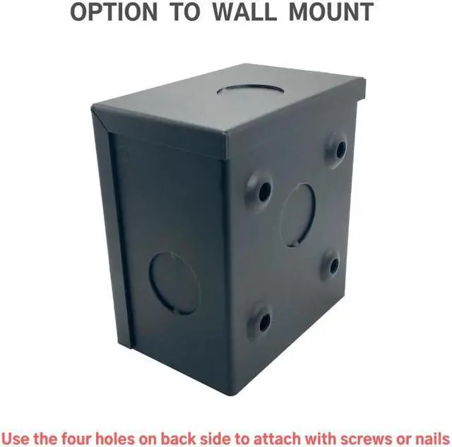 Alt view image 5 of 6 - L6-30 Outlet Meter Box Installation Kit Assembly Required for Custom Application w/Box, Recepticle, LCD Meter, Screws, Cable Gland 110-240v Ampmeter, Voltmeter, Monitor Energy Usage