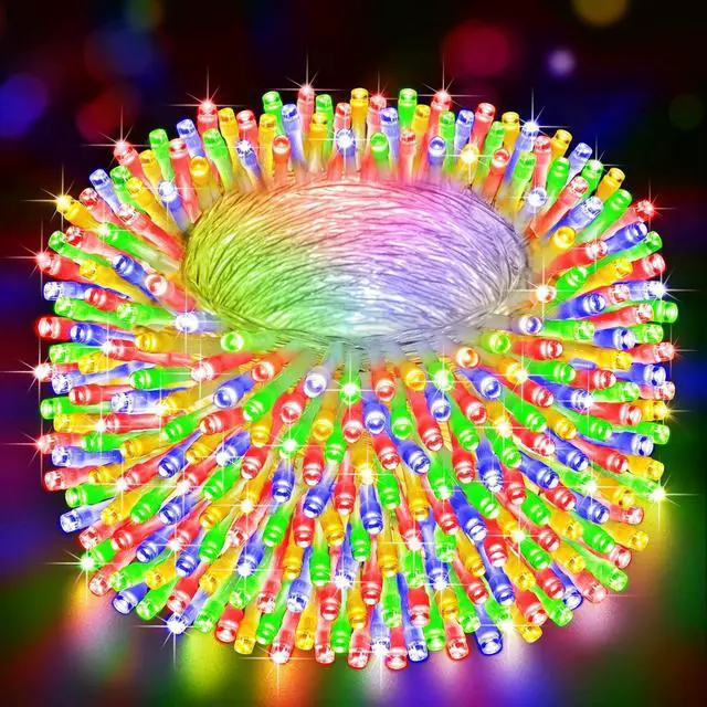 Main image of Christmas Lights Outdoor, 394FT 1000LED Christmas Lights with 8 Modes and Timer Memory Function Christmas String Lights Waterproof Plug in for Xmas Tree Wedding Party Holiday Decor