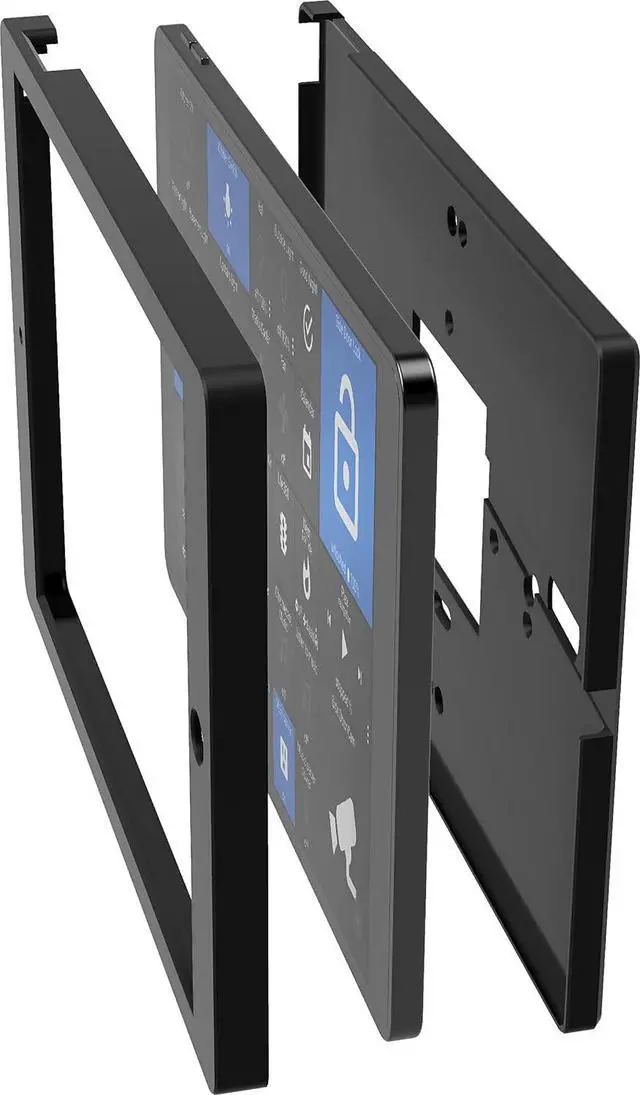Alt view image 3 of 7 - Smart Home Mount Wall Mount Kit for Apple iPad 10.2 inch Tablet (7th / 8th Gen) - Black