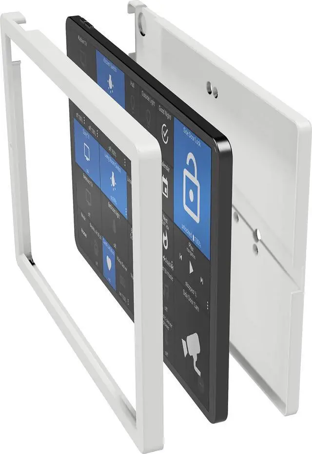 Alt view image 3 of 7 - Smart Home Mount Wall Mount Kit for Apple iPad AIR 10.9inch Tablet (4th Gen) - White