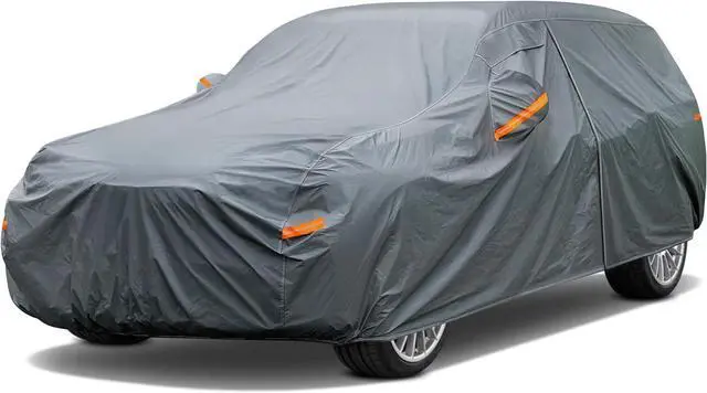 Main image of 16 Layers SUV Car Cover Waterproof All Weather Heavy Duty, Universal Fit Subaru CrossTrek, Audi Q3, Kia Soul/Seltos, Honda Element, Hyundai Kona, Nissan Kicks, Toyota CHR, vw Taos etc.