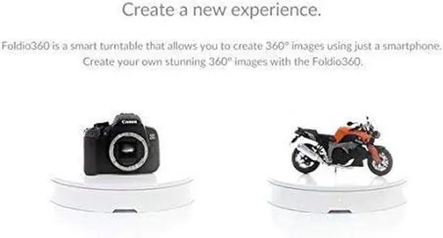 Alt view image 4 of 7 - 360 Studio Set (Photo lightbox Studio with 360 Photography Turntable Set / 25inch Photo Light Box / 10inch Bluetooth 360 Turntable Included | ORANGEMONKIE)